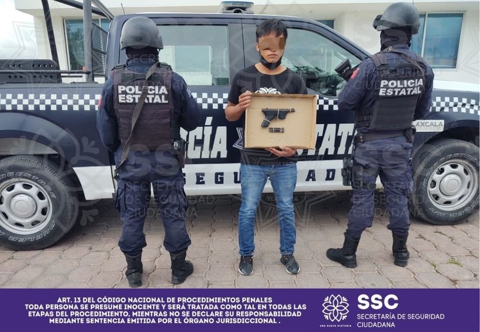 Detenidas cinco personas por portación ilegal de armas de fuego